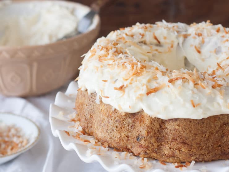 American Cakes: Carrot Cake with Cream Cheese Frosting - A classic recipe and detailed history from food historian Gil Marks.