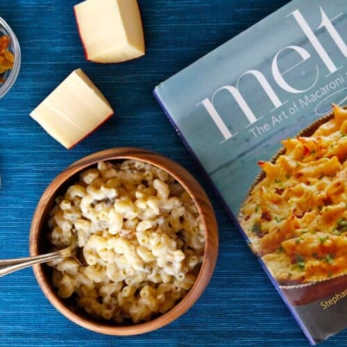 Gouda Macaroni with Golden Raisins and Pine Nuts from Melt - The Art of Macaroni and Cheese