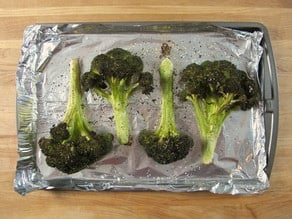 How to Roast Broccoli Whole and In Pieces - Easy Step By Step Tutorial