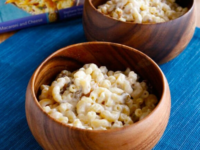 Gouda Macaroni with Golden Raisins and Pine Nuts from Melt