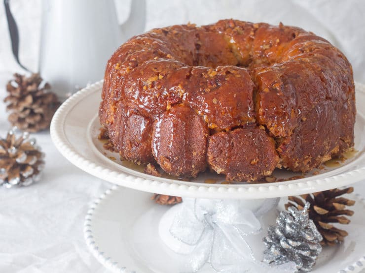 Dutch Oven Monkey Bread in a Bundt Pan 