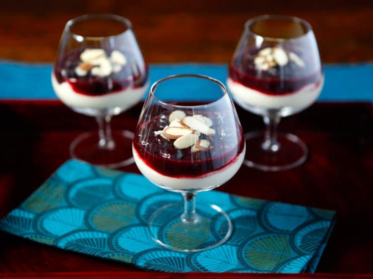 Cherry Cheesecake Shooters from Ree Drummond's new cookbook, A Year of Holidays