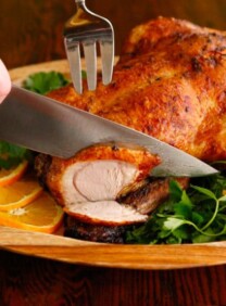 Roast Duck with Rum - Vintage Holiday Recipe from "Through Europe with a Jug of Wine" on The History Kitchen