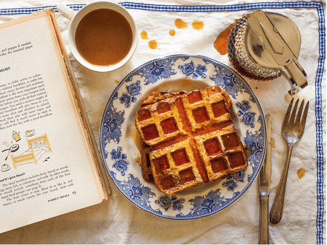 Bread and Butter Waffles by Louise Mellor