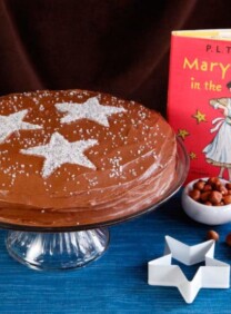 Mary Poppins Chocolate Zodiac Cake - Celebrate P.L. Travers with this Mary Poppins-Inspired Recipe