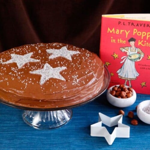 Mary Poppins Chocolate Zodiac Cake - Celebrate P.L. Travers with this Mary Poppins-Inspired Recipe