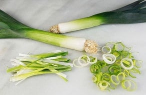 How to Clean and Slice Leeks - Easy Photo Tutorial