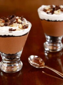 Chocolate Cheesecake Parfaits - Simple and Decadent Dessert Recipe by Tori Avey