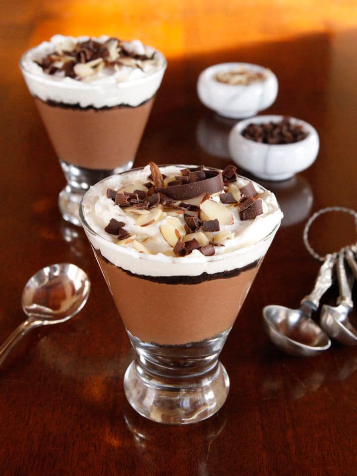 Chocolate Cheesecake Parfaits - Dessert Recipe