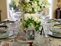 Golden Age of Hollywood Party - Tablescape and Floral Design Ideas for Oscar Party, Wedding, Birthday Soiree by Tori Avey
