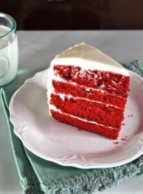 A traditional recipe and history for Red Velvet Cake from food historian Gil Marks on The History Kitchen