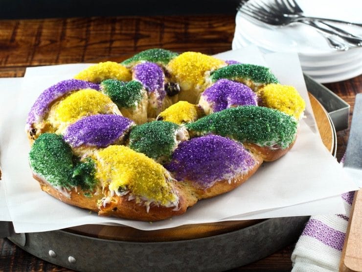 Mardi gras king cake recipe