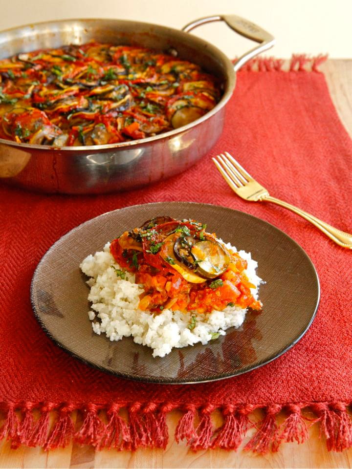 Ratatouille in a Slow Cooker, Disney Eats