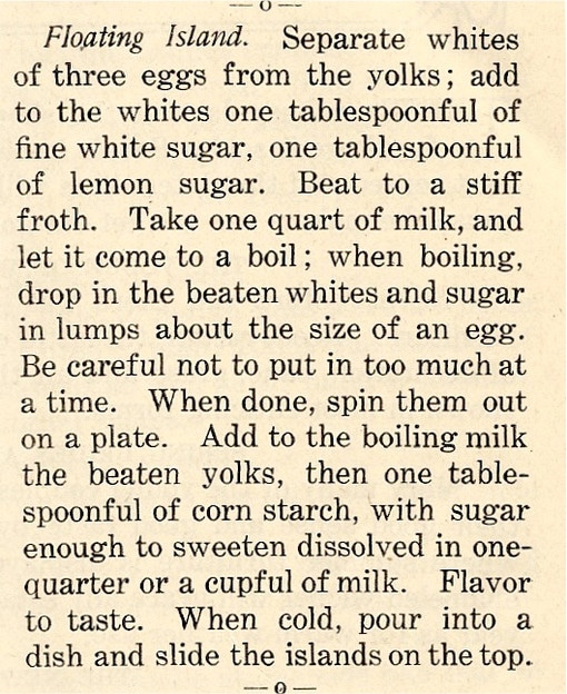 Ambrosia Fruit Salad - A simple vintage tropical fruit salad recipe with pineapple, bananas and coconut from Cooking Club Magazine, May 1907.