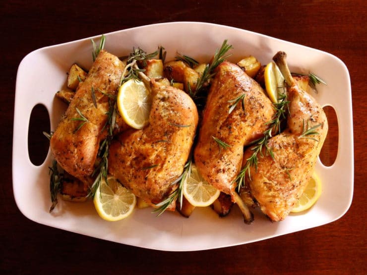 Rosemary Roasted Chicken And Potatoes Healthy Recipe