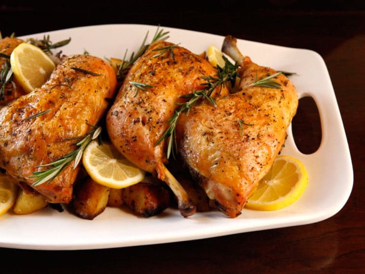 Rosemary Roasted Chicken and Potatoes - Healthy Recipe