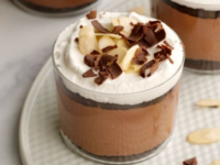 No-Bake Chocolate Cheesecake Parfaits Pinterest Pin
