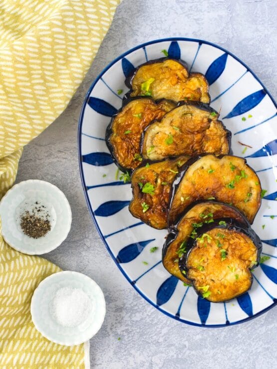 How To Fry Eggplant With Less Oil Easy Cooking Method