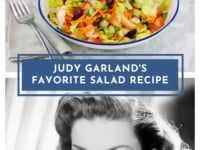 Judy Garland's Favorite Salad Recipe Pinterest Pin