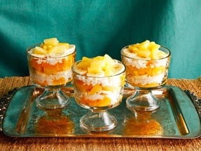 Ambrosia Fruit Salad - Vintage Recipe from Cooking Club Magazine, May 1907