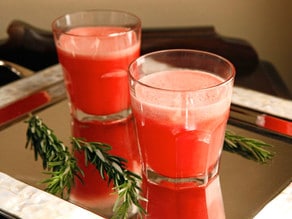 Watermelon Rosemary Frozen Lemonade + the premiere of "Young & Hungry" on ABC Family! @ABCFamilyTV @gmoskowitz #youngandhungry #recipe