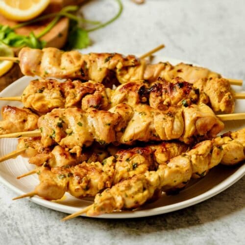 Marinated Fish Skewers - Tori Avey