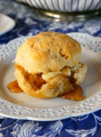 Biscuits - Dairy or Dairy Free - Easy buttery and delicious biscuit recipe for breakfast, brunch or dinner.