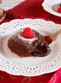 Molten Chocolate Cakes History & Recipe - The Story Behind a Beloved Dessert by Gil Marks on The History Kitchen