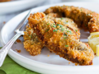 Portobello Mushroom Schnitzel Pinterest Pin