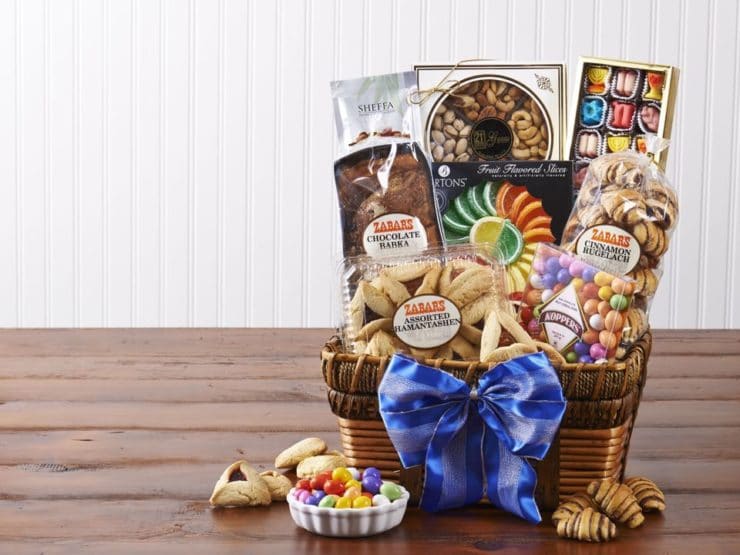 Zabar’s Purim Basket Giveaway - Win a Gorgeous Basket from Zabar’s New York with Hamantaschen, Babka, Rugelach and More! Comment to win #contest #prize