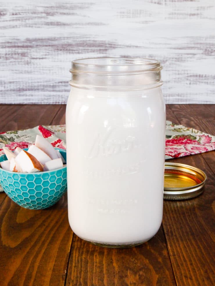 Simple DIY Coconut Milk