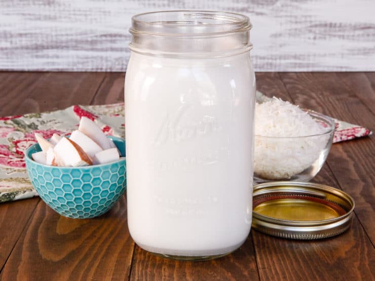 Homemade Coconut Milk