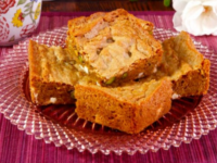 Pistachio Rose Blondies with White Chocolate Pinterest Pin