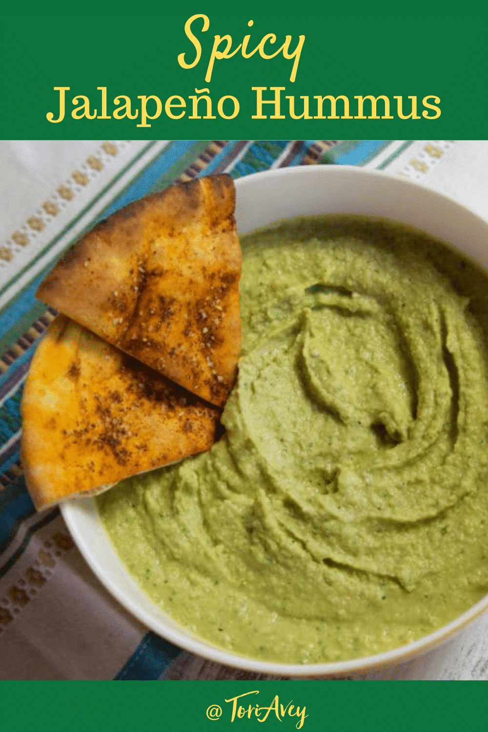 Spicy Jalapeño Hummus Recipe - Healthy Vegan Mezze
