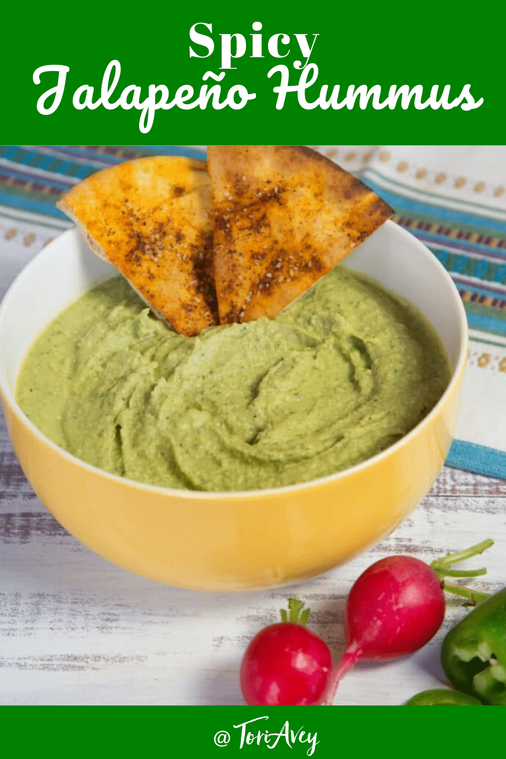 Spicy Jalapeño Hummus Recipe - Healthy Vegan Mezze
