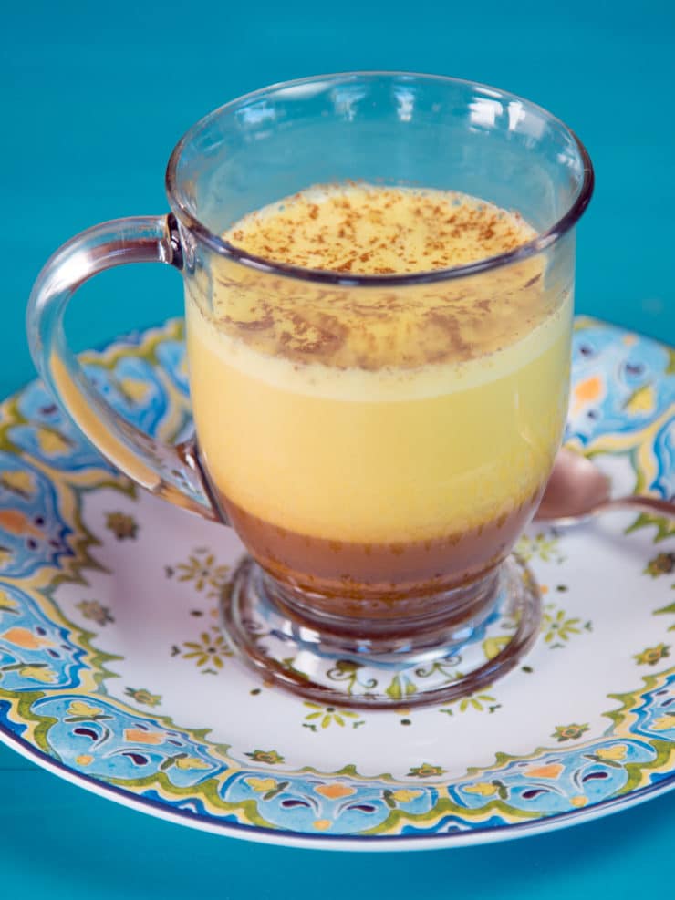 Turmeric Chai Latte - Homemade Chai Extract with Anti-Inflammatory Turmeric. Dairy or Non-Dairy. Make a Sweet, Exotic and Healing Beverage at Home.