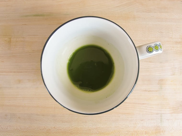 Matcha Green Tea Latte Recipe - Japanese-Inspired Latte with Healthy Green Tea and Dairy or Non-Dairy Milk.