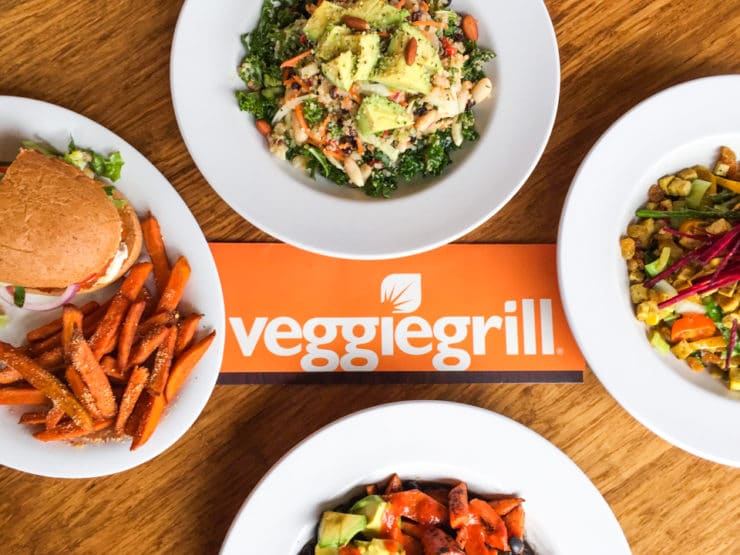 Veggie grill shop spring menu