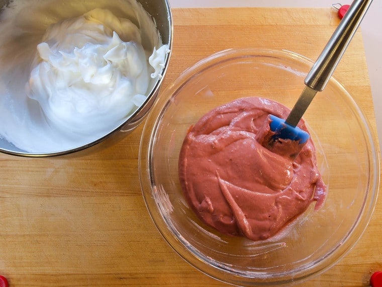 Strawberry Chiffon Pie - Light and Fluffy Strawberry Filling Inside of a Crisp Graham Cracker Crust and Topped with Whipped Cream. Time-Tested Family Recipe.