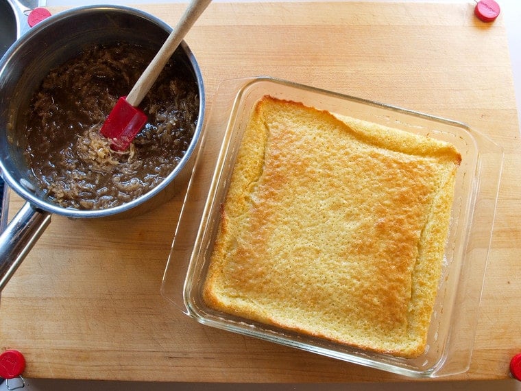 Lazy Daisy Cake unfrosted