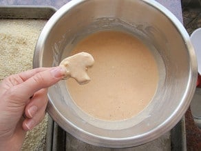 Vegan Buttermilk Panko Fried Mushrooms - Crispy Battered Mushrooms with a Creamy Cashew Dipping Sauce