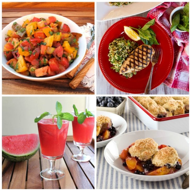 30 Delicious Recipes for Labor Day Weekend - Celebrate the end of summer with a few seasonal, healthy and flavorful recipes your friends and family will love! Appetizers, entrees, desserts and drinks.