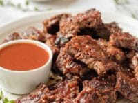 Oven Barbecued Short Ribs Pinterest Pin