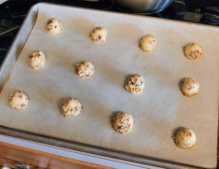 Date Cookies – Butter cookies with gooey dates and toasted pecans. Time-Tested Family Recipe.