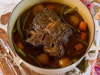 Savory Grass Fed Pot Roast - Easy, Flavorful Recipe for Grass Fed Pot Roast with Turmeric, Onions, Mustard, Garlic & Spices