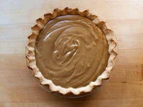 Butterscotch Pie - Lightly Sweetened Crust filled with Buttery, Caramelized Butterscotch Custard. Nostalgic, Family-Inspired Recipe.