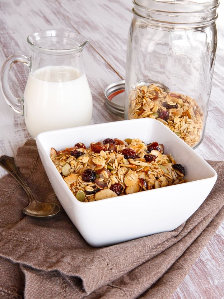 Toasted Muesli with Almonds and Coconut Recipe