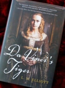 Tori's Bookshelf - Da Vinci's Tiger by L.M. Elliott - A Historical YA Novel About Leonardo Da Vinci's Muse