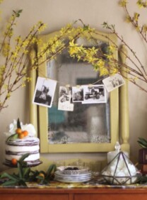 Golden Memories Party - Brenda Ponnay shares how to create a nostalgic tablescape with vintage items, maps and old photographs to celebrate beautiful memories.