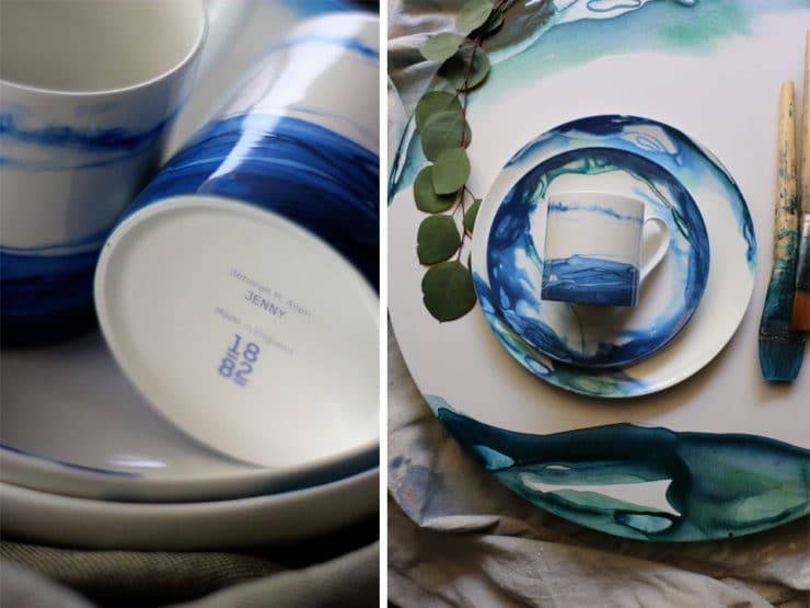 The Art of the Everyday Dish - A behind-the-scenes look at Deborah Allen\'s artistic bone china line from 1882 Ltd.